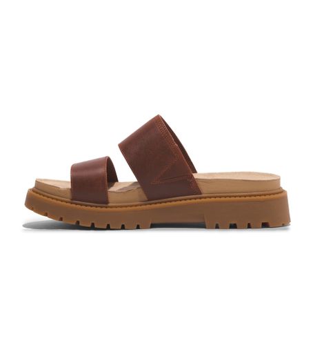 Til kvinder. TB0A63PREQ81 Clairemont Way røde lædersandaler (42 W), Fast, Ingen, Casual - Timberland - Modalova