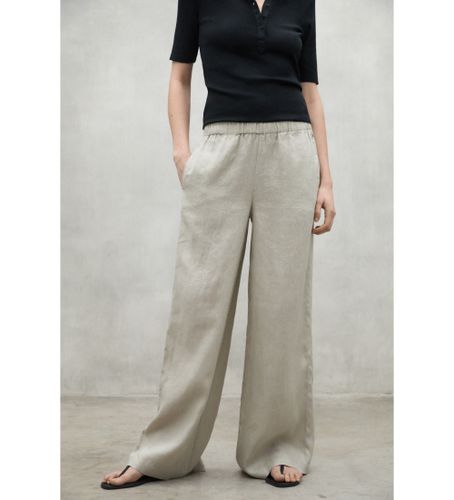 Til kvinder. MCWGAPAMOSSI0710S25-996 Mossi-bukser (XL), Beige, Casual, Linned, Bæredygtig - ECOALF - Modalova