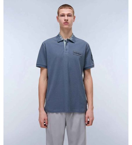 Til mænd. NP0A4IN9 E-Amundsen 1 polo shirt (S), Casual, Sport, Grøn, Bomuld, Korte ærmer - Napapijri - Modalova