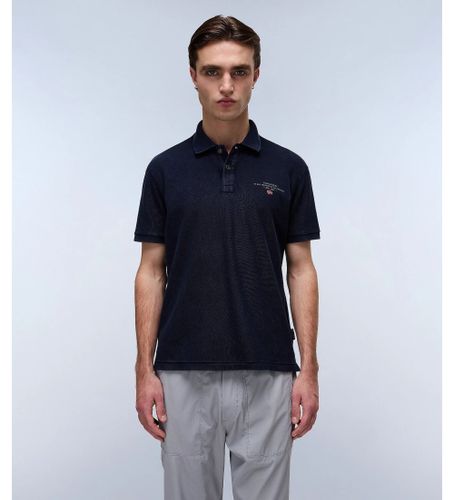 Til mænd. NP0A4GDL Polo Piqué Elbas (3XL), Casual, Bomuld, Korte ærmer - Napapijri - Modalova