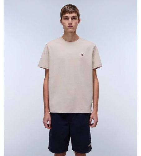 Til mænd. NP0A4H8D Salis Summer T-shirt (3XL), Casual, Bomuld, Korte ærmer - Napapijri - Modalova