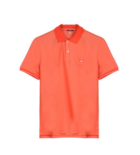 Til mænd. 18CMPL130A006263G Polo Tacting Piquet (L), Casual, Bomuld, Korte ærmer - C.P. Company - Modalova