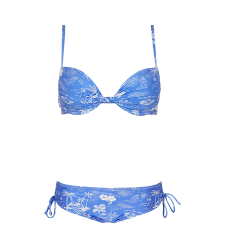 Til kvinder. EW000800_AF12190 push up-bikini (L), Badetøj, Polyester - Emporio Armani - Modalova