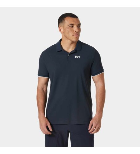 Til mænd. 34367 Ocean Marine Polo (S), Casual, Polyester, Korte ærmer, Bæredygtig - Helly Hansen - Modalova