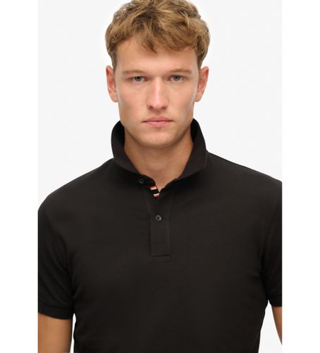 Til mænd. M1110438A City piqué polo shirt (S), Casual, Bomuld, Korte ærmer - Superdry - Modalova