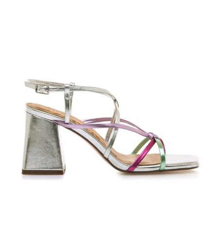 Til kvinder. 59974 Marla-sandaler i (36), Sølvfarvet, 3-5 cm, Spænder, Casual, Party - MTNG - Modalova
