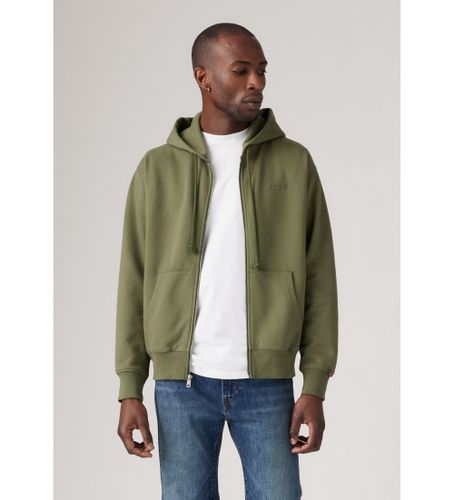 Til mænd. A9265-0003 Autentisk sweatshirt med fuld lynlås, (M), Casual, Bomuld - Levi's - Modalova