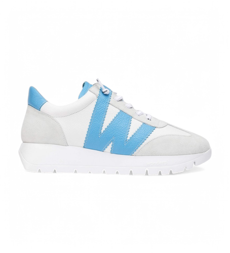 Til kvinder. A-2476_941_11915 Racer Læder Sneakers (35), Fast, 1-3 cm, Blonder, Casual - Wonders - Modalova