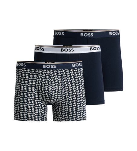 Til mænd. 50531685 Sæt med 3 boxershorts Power Des multicolour (S), Afslappet, , Bomuld - BOSS - Modalova