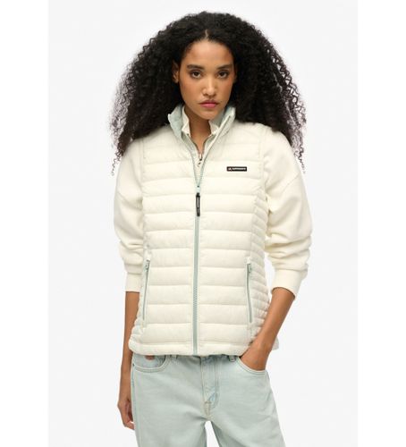 Til kvinder. W5011892A Fuji Lite vatteret vest (S), Casual, Nylon - Superdry - Modalova