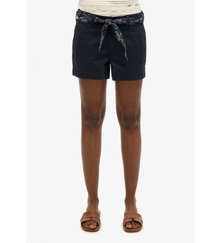 Til kvinder. W7110454A Chino Classic navy shorts (XS), Casual, Bomuld - Superdry - Modalova