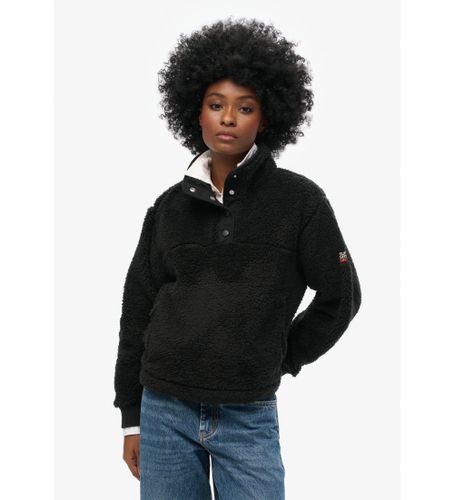 Til kvinder. W2012372A Super Henley fleece (XXS), Casual, Polyester - Superdry - Modalova