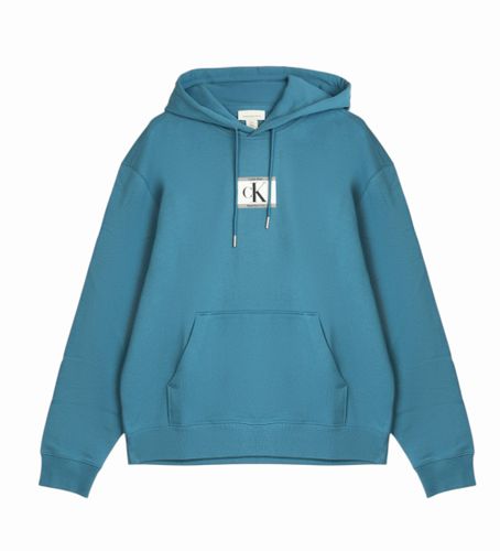 Til mænd. LV04RC286G Sweatshirt 350Terryblå (L), Casual, Bomuld - Calvin Klein - Modalova