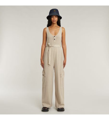 Til kvinder. D26100-C756-D848 Utility jumpsuit (XS), Casual, Uden ærmer/stropper, Økologisk bomuld, Bæredygtig - G-Star - Modalova