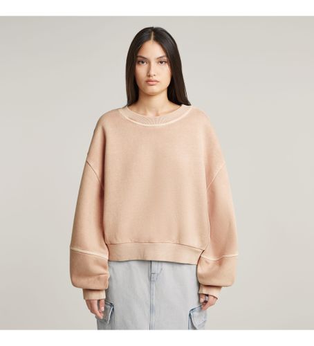 Til kvinder. D26361-D993-B600 Overdyed Oversized sweatshirt (XS), Casual, Økologisk bomuld, Bæredygtig - G-Star - Modalova