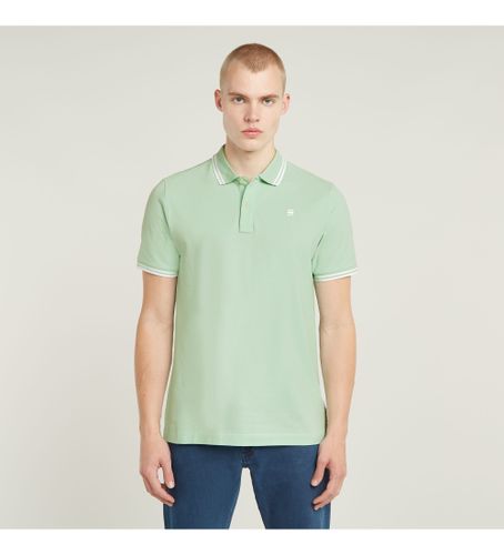 Til mænd. D17127-5864-G992 Polo Dunda Slim Stripe (S), Casual, Korte ærmer, Økologisk bomuld, Bæredygtig - G-Star - Modalova