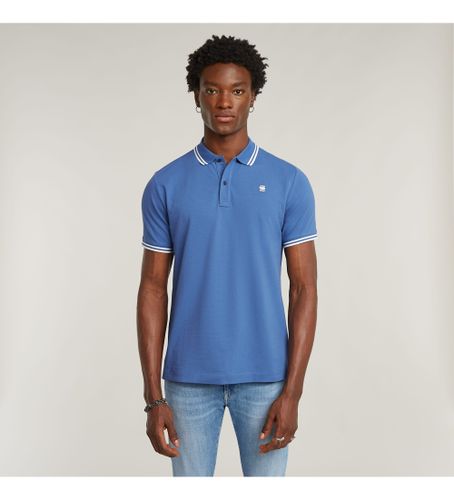 Til mænd. D17127-5864-G989 Polo Dunda Slim Stripe (S), Casual, Korte ærmer, Økologisk bomuld, Bæredygtig - G-Star - Modalova