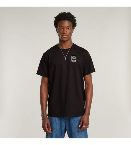 Til mænd. D26046-C336-6484 T-shirt Back Graphic (XS), Casual, Korte ærmer, Økologisk bomuld, Bæredygtig - G-Star - Modalova
