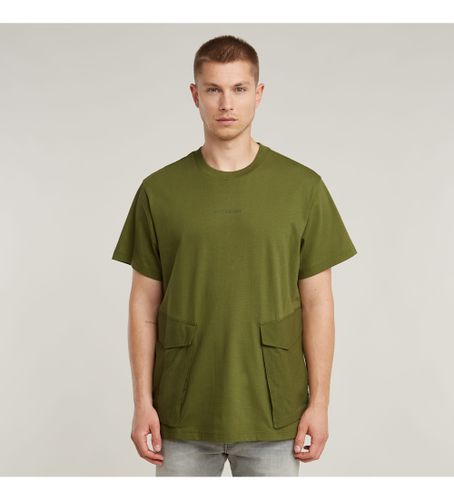 Til mænd. D26609-C784-G985 Rovic Loose T-shirt (XS), Casual, Korte ærmer, Økologisk bomuld, Bæredygtig - G-Star - Modalova