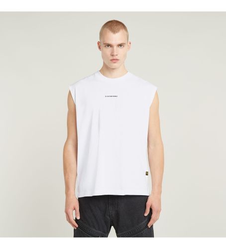 Til mænd. D26028-C336-110 Boxy T-shirt (S), Casual, Uden ærmer/stropper, Økologisk bomuld, Bæredygtig - G-Star - Modalova