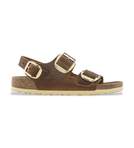 Til kvinder. 1024067 Brune Milano-sandaler i (41), Fast, Spænder, Casual - Birkenstock - Modalova