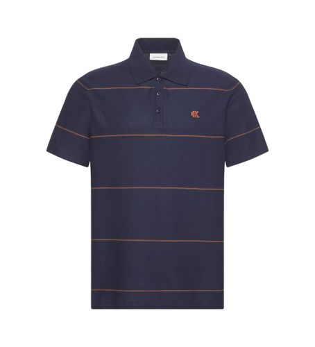 Til mænd. LV04RC269G Cross Grain polo (L), Casual, Bomuld, Korte ærmer - Calvin Klein Jeans - Modalova