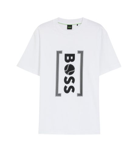 Til mænd. 50543905 Ikonisk T-shirt (L), Casual, Bomuld, Korte ærmer - BOSS - Modalova