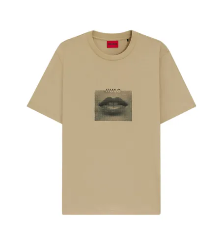 Til mænd. 50544496 Deterni T-shirt (L), Casual, Bomuld, Korte ærmer - HUGO - Modalova