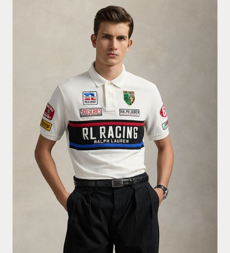 Til mænd. 710972334001 Custom Slim Fit piqué polo shirt (S), Casual, Bomuld, Korte ærmer - Polo Ralph Lauren - Modalova