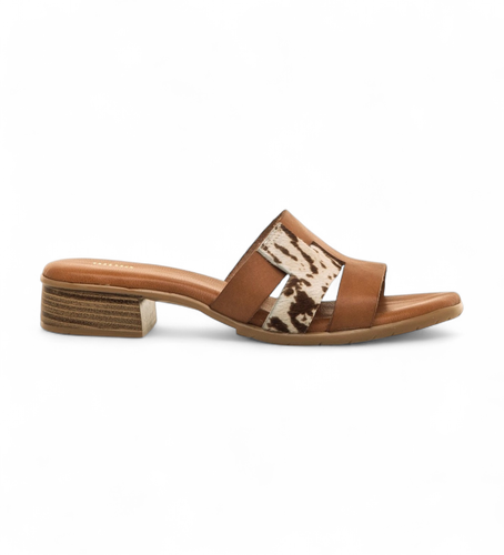 Til kvinder. 55870 Brune Ines-sandaler i (36), 3-5 cm, Ingen, Casual - MTNG - Modalova