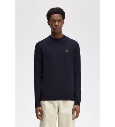 Til mænd. K9601 Klassisk trøje (S), Casual, Bomuld - Fred Perry - Modalova