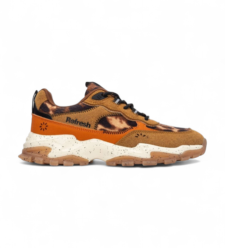 Til kvinder. 17310404-LEOPARDO Træningssko 173104 (37), Fast, Blonder, Casual - Refresh - Modalova