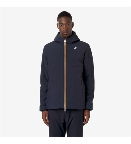 Til mænd. K6128VW Vendbar jakke Jack navy, (S), Casual, Polyester, Blå - K-way - Modalova