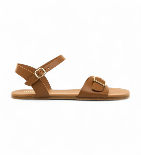 Til kvinder. 55905 Brune Free Cleo-sandaler i (36), Fast, Spænder, Casual - MTNG - Modalova