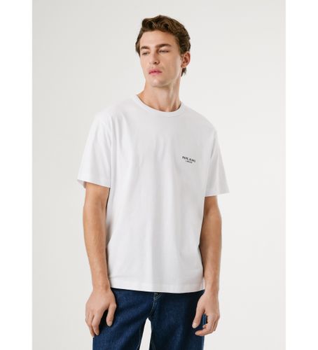 Til mænd. PM5010116 Martin T-shirt (L), Casual, Bomuld, Korte ærmer - Pepe Jeans - Modalova