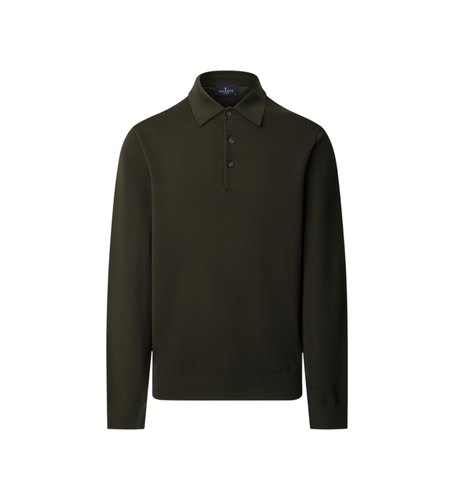 Til mænd. HM7000095 Stop Start Hunter polo shirt (L), Casual, Bomuld, Lange ærmer - Hackett London - Modalova