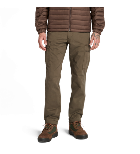 Til mænd. TB0A2PG9A581 Brookline twill cargo-bukser (32/32), Casual, Økologisk bomuld, Bæredygtig - Timberland - Modalova