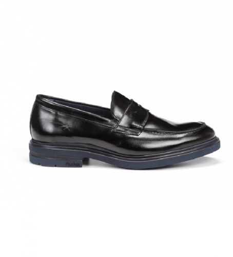 Til mænd. F0633_SIER_NEGR Belgiske loafers F0633 (41), Fast, Blonder, Casual, Klassisk - Fluchos - Modalova