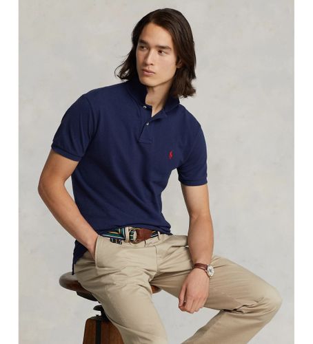 Til mænd. 710782592008 Custom Fit piqué polo shirt (S), Casual, Bomuld, Korte ærmer - Polo Ralph Lauren - Modalova