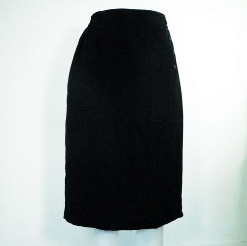 Jupe Noire Taille Estime 38 - Label Emmaus - Modalova