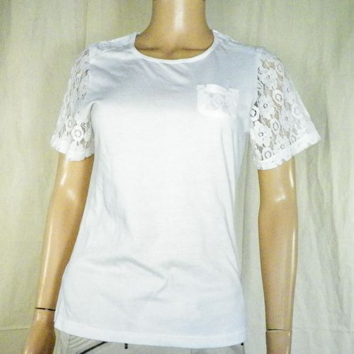 T-Shirt Femme Blanc T 34/36 - Label Emmaus - Modalova