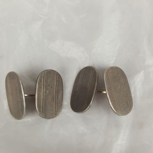 Boutons de manchette, argent 835 - Label Emmaüs - Modalova