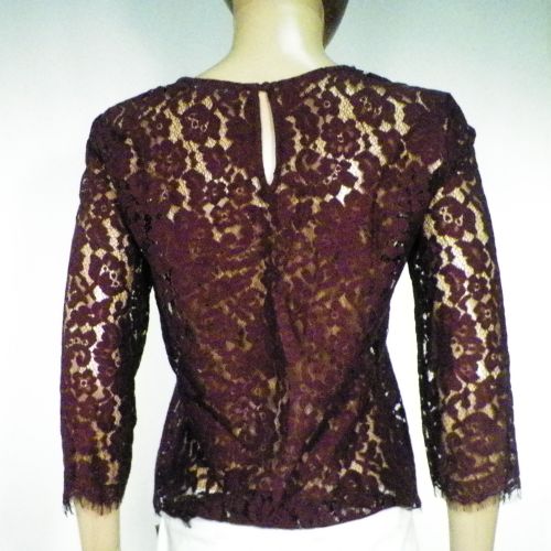 T-Shirt Aubergine T 36 - monoprix - Modalova