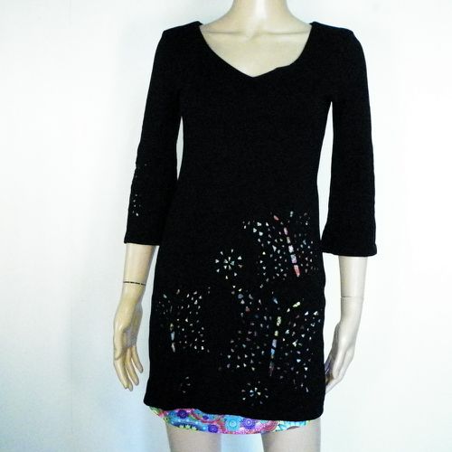 Robe Noire DESIGUAL T M - desigual - Modalova