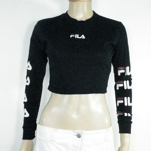 T-Shirt Femme Noir FILA T XXS - fila - Modalova