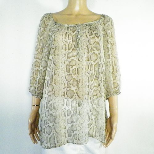 Tunique beige Taille Estime L - h&m - Modalova