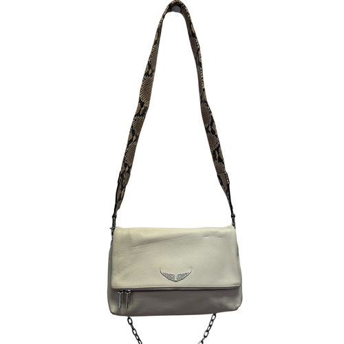 Sac  main Rocky Cuir grain Beige - zadig&voltaire - Modalova