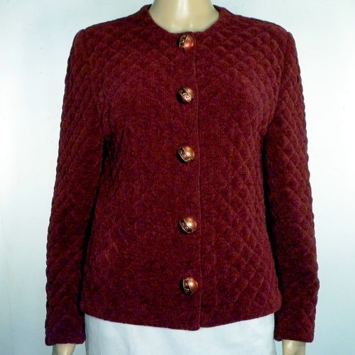 Veste Vintage Bordeaux Taille 38 - non reiseigne - Modalova