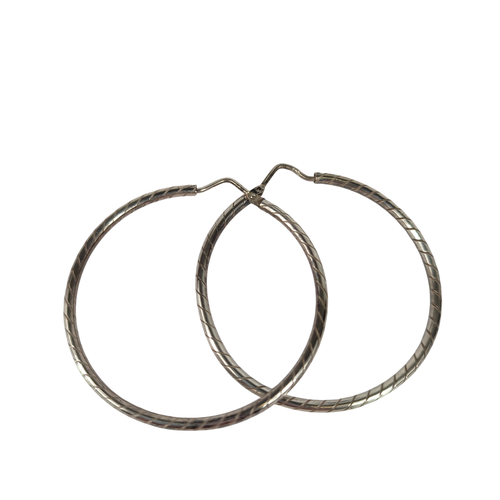 Boucles d'oreilles Croles en mtal argent - Label Emmaus - Modalova