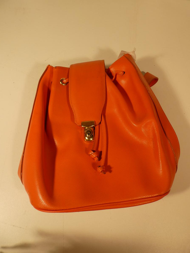 Sac orange en cuir de vachette - noble et vivant - Modalova